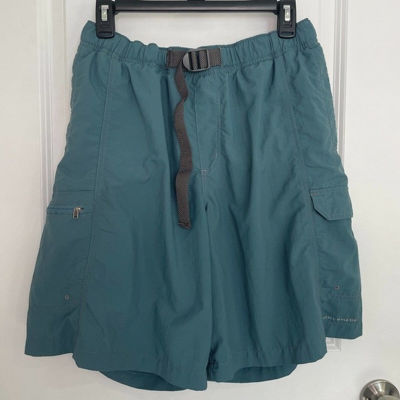 Columbia Other - Columbia PFG Men's Blue Omni Shade Mesh Lined Fishing Adjustable Belt Pockets